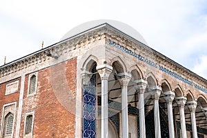 The territory of the Istanbul Archaeological Museum in Istanbul.