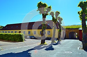 Territory of Kronborg - Hamlet`s castle in Denmark, Elsinore