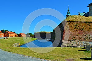 Territory of Kronborg - Hamlet`s castle in Denmark, Elsinore