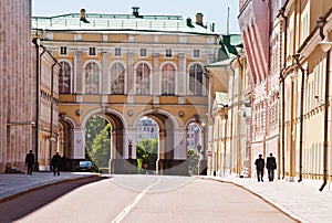 Territory of Moscow's Kremlin