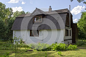 The territory of the state memorial historical  and natural museum-reserve Polenovo in Tula region Russia