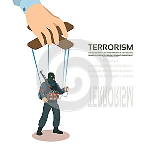 Terrorist Puppet Terrorism Control Concept