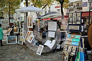 Tertre Square. Paris