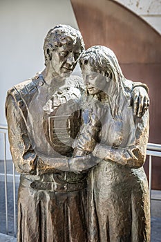 Teruel, Spain - Statue of lovers - Isabel and Juan