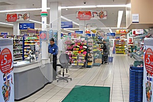 Tesco Store interior