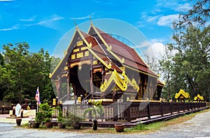 Tesdhammanava Temple, Wat Tha Sai temple in Phang-nga photo