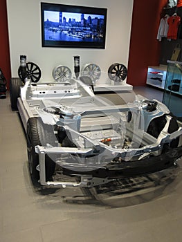 Tesla Model S. Electric car