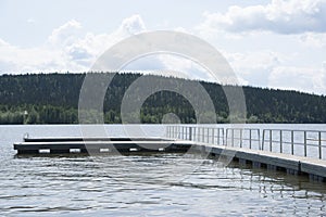 Teslin Lake Yukon Territory Canada