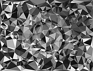 Tessellating random triangles pattern, background fitting space