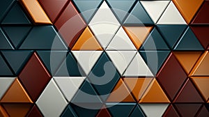 Tessellating Triangles: Abstract Patterns with Equilateral Shapes