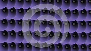 Purple balls with black reflectant