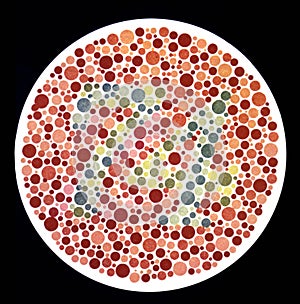 Test for Color Blindness photo