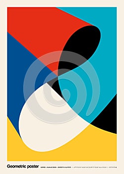 Original Poster Made in the Bauhaus Style