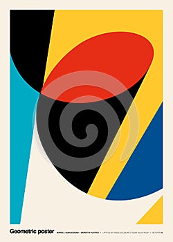 Original Poster Made in the Bauhaus Style photo