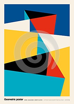 Original Poster Made in the Bauhaus Style photo
