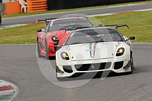 Test Ferrari 599XX Programme Mugello 2016