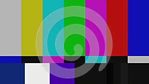 Test pattern NTSC simple