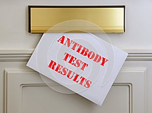Test Results Letter - Covid-19 Antibodies
