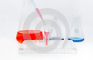 Test sample research test lab