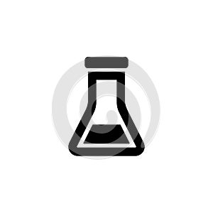Test tube vector icon