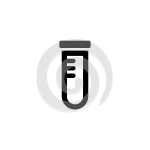 Test tube vector icon