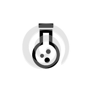 Test tube vector icon