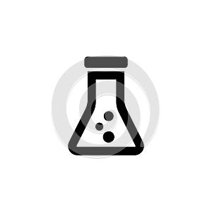 Test tube vector icon