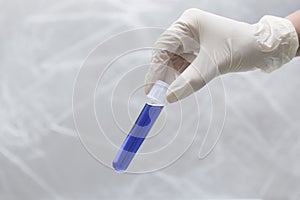 Test-tube in bio lab