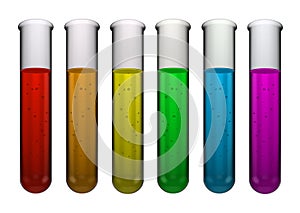 Test tube rainbow