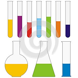 Test tubes colba erlenmayer