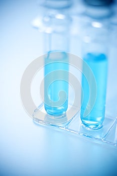 Test Tubes Science Background