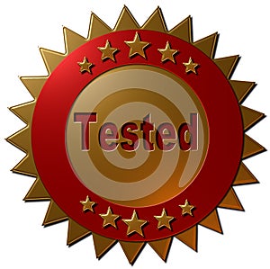 Tested (seal)