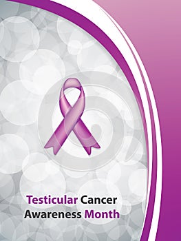 Testicular cancer brochure photo
