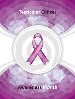 Testicular cancer brochure photo