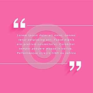 testimonial review background with aphorism design