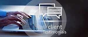 Testimonials Feedback Client Service Business Internet