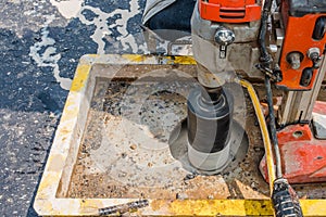 Testing for Compaction using Coring photo