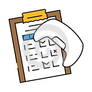 testing game development icon color illustration