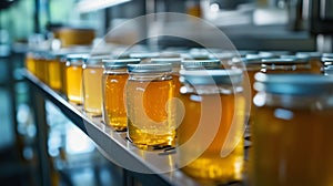 Testing honey samples with precision in a modern lab