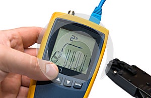 Testing of a network cable