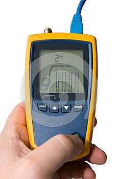 Testing of a network cable