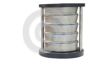 testing size of material by sieve analysis for laboratory