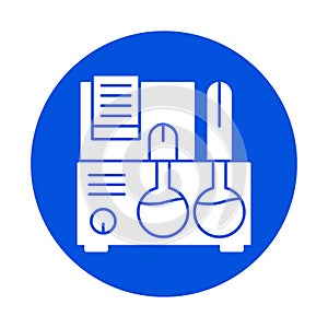 Testing tube Isolated Vector icon that can be easily modified or edited