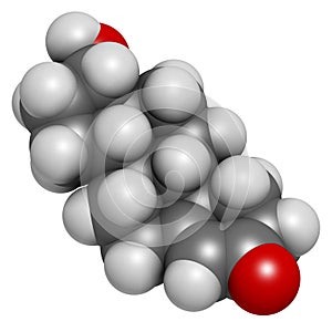 Testosterone male sex hormone androgen molecule. Atoms are represented as spheres with conventional color coding: hydrogen .
