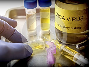 Tests For Research Of Zika Test, Image Conceptual