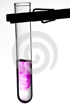 Testtube with liquid