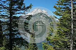 Teton reflection, Jenny Lake