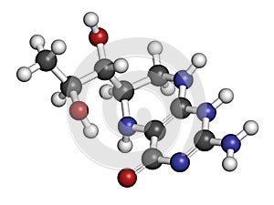 Tetrahydrobiopterin sapropterin phenylketonuria drug molecule. Cofactor to a number of aromatic amino acid hydroxylase enzymes..