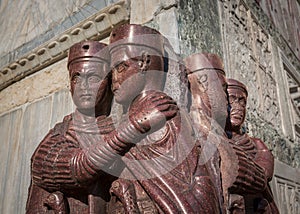 The Tetrarchs - a Porphyry Sculpture of four Roman Emperors, Sac