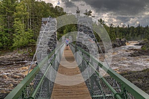 Tettegouche State Park on the North Shore of Lake Superior in Mi